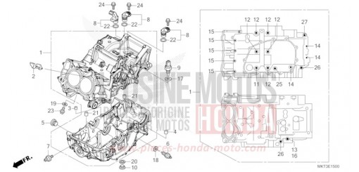CARTER MOTEUR ADV750P de 2023